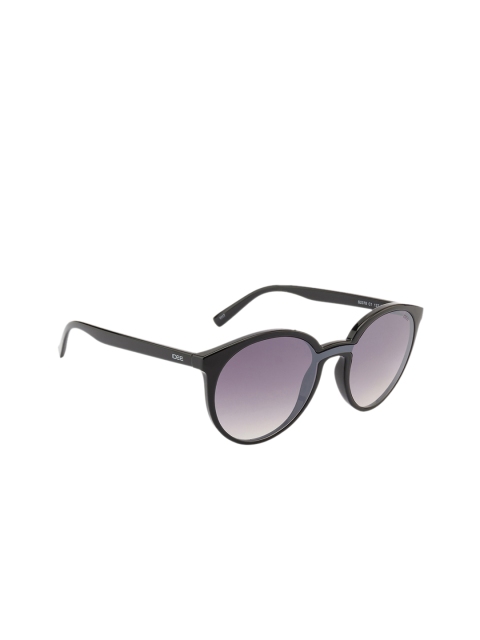

I DEE Unisex Purple Mirrored Oval Sunglasses