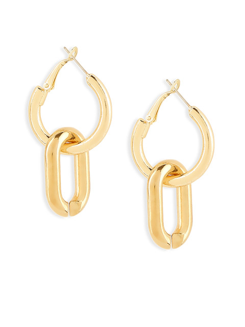 

20Dresses Gold-Toned Geometric Studs