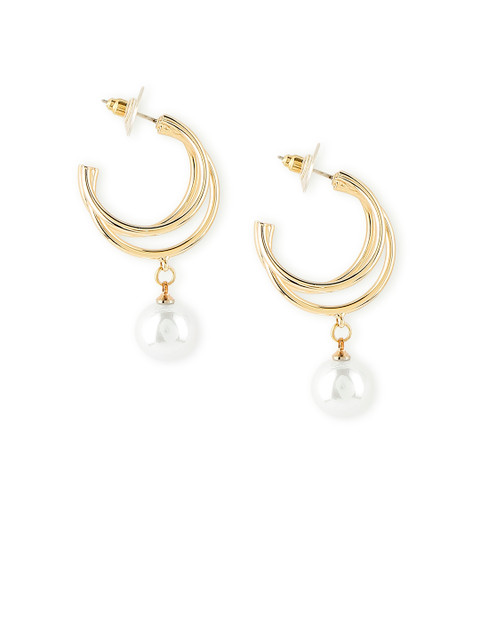 

20Dresses Gold-Toned Classic Hoop Earrings