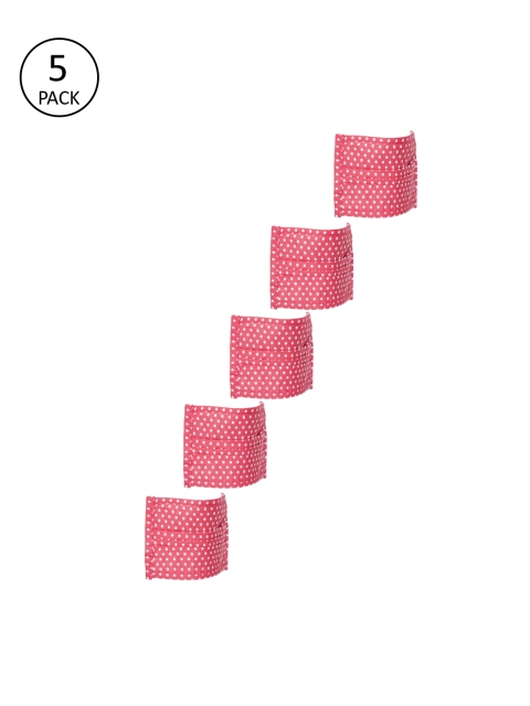 

Clovia Kids 5Pcs 3Ply Protective Outdoor Face Masks, Pink