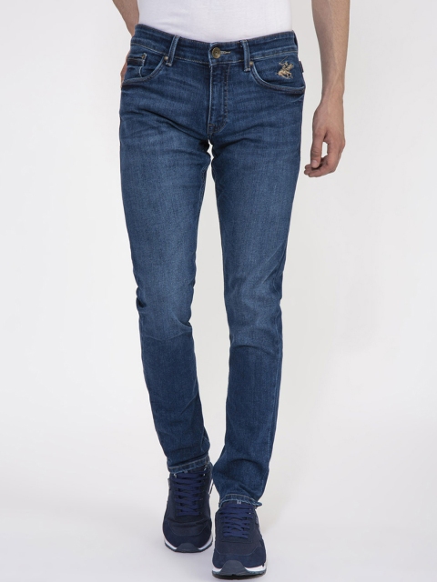 

Beverly Hills Polo Club Men Blue Skinny Fit Low-Rise Clean Look Jeans
