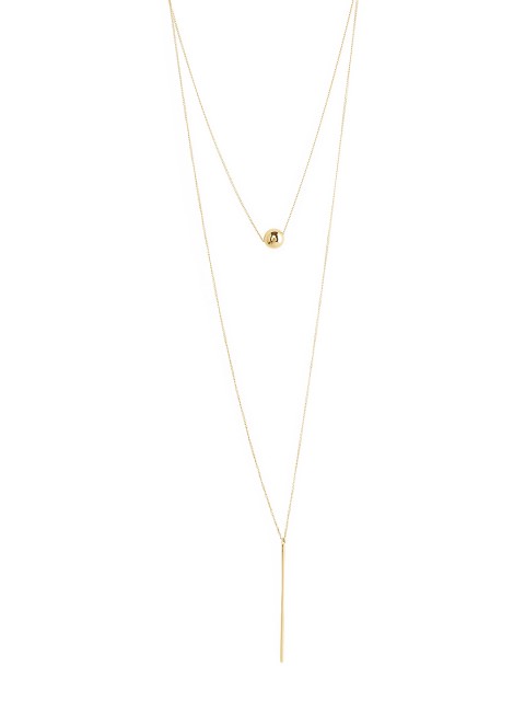 

20Dresses Have A Ball Layered Necklace for Women, Gold
