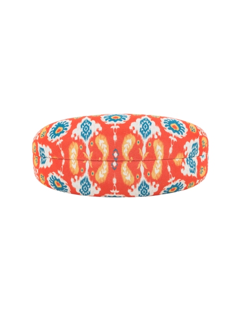 

Chumbak Orange And Blue Printed Ikat Peacock Sunglass Hard Case