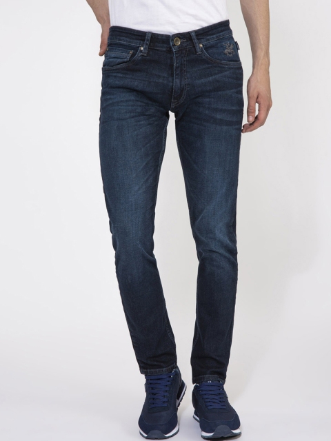 

Beverly Hills Polo Club Men Blue Skinny Fit Low-Rise Clean Look Jeans