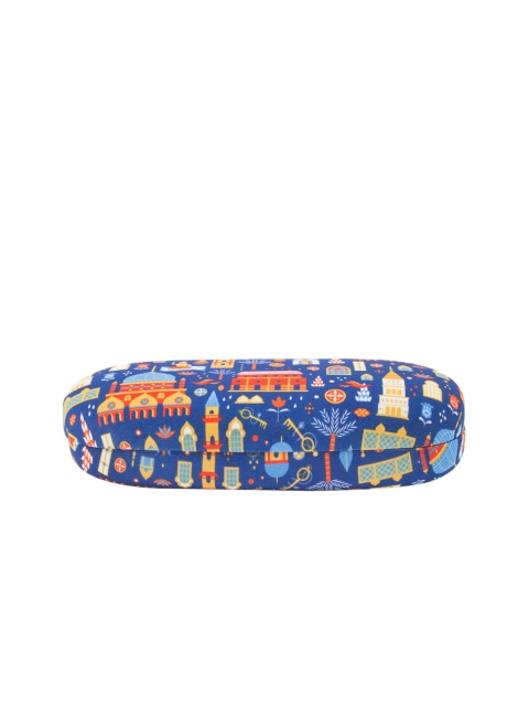 

Chumbak Blue And Red Printed Magic Carpet Ride Eyewear Hard Case