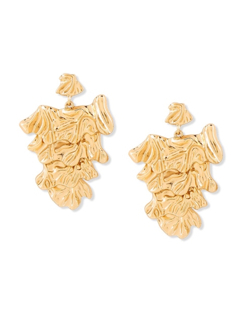 

20Dresses Gold-Toned Contemporary Drop Earrings