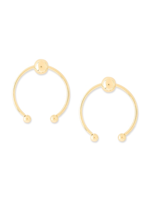 

20Dresses Gold-Toned Circular Hoop Earrings