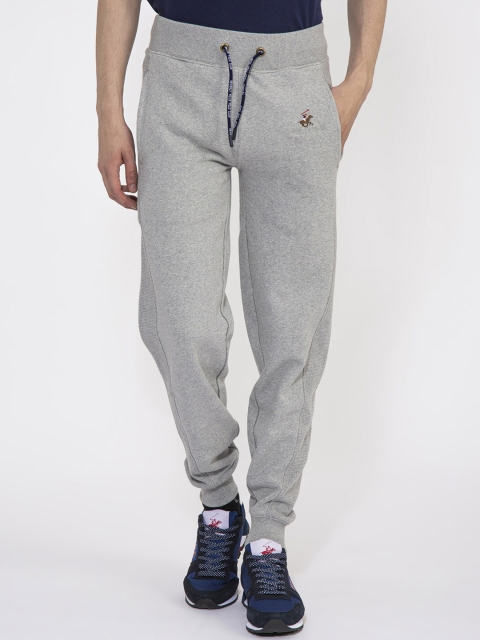 

Beverly Hills Polo Club Men Grey Solid Joggers