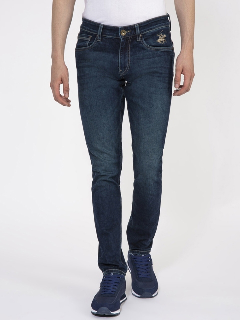 

Beverly Hills Polo Club Men Blue Skinny Fit Low-Rise Clean Look Jeans