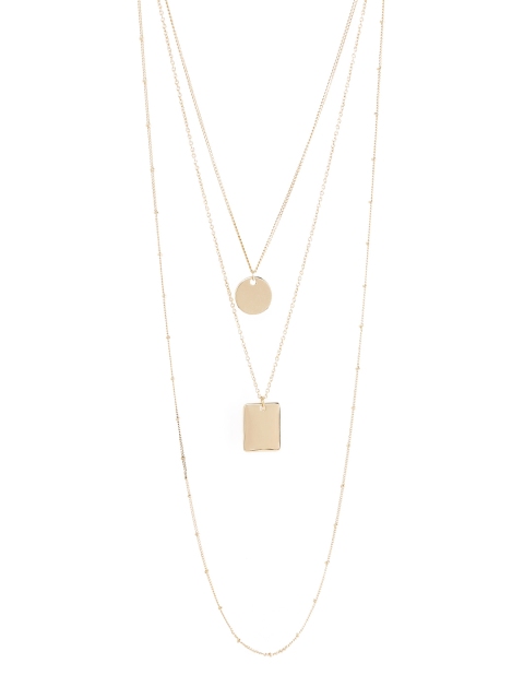 

20Dresses Gold-Toned Minimal Layered Metal Chain