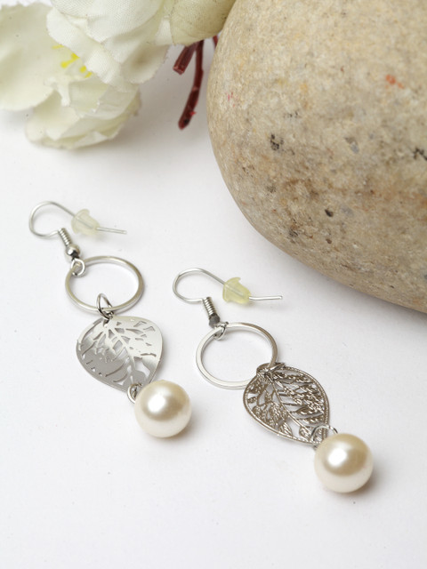 

Stoln Silver-Plated Classic Drop Earrings