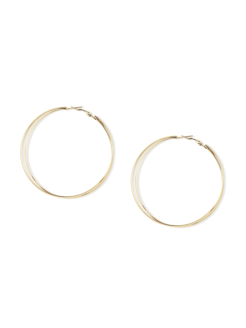 

20Dresses Gold-Toned Circular Hoop Earrings