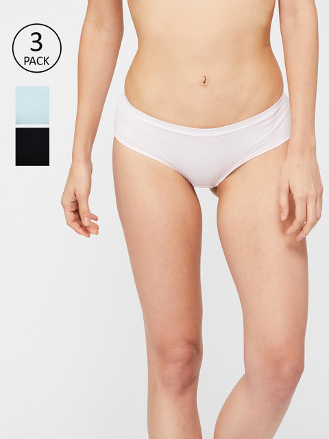 

Ginger by Lifestyle Women Pack of 3 Assorted Hipster Briefs 8903732441528