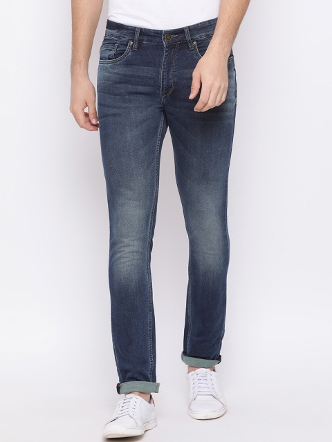 

Richlook Men Blue Slim Fit Mid-Rise Clean Look Jeans