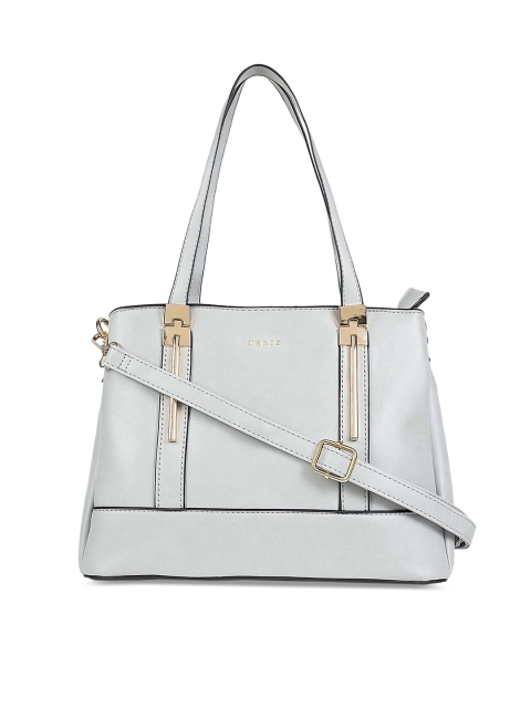 

CERIZ Grey Solid Shoulder Bag