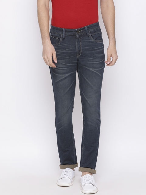 

Richlook Men Blue Slim Fit Mid-Rise Clean Look Jeans