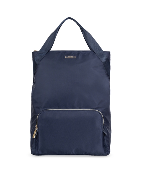 

CERIZ Women Navy Blue Solid Backpack