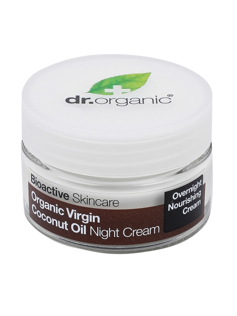 

dr.organic Virgin Coconut Oil Night Cream 50 ml, Off white