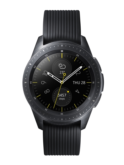 

Samsung Men Black Solid Galaxy Watch LTE Smart Watch SM-R815FZKAINU