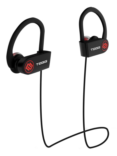 

TAGG Black & Red Solid Wireless Bluetooth Headphone with Mic