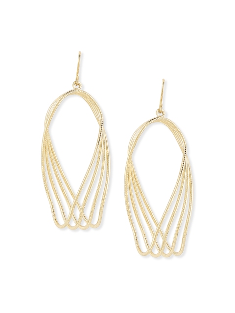 

20Dresses Gold-Toned Contemporary Drop Earrings