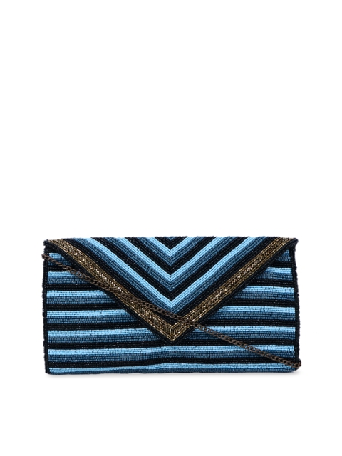 

Diwaah Multicoloured Embellished Envelope Clutch, Multi