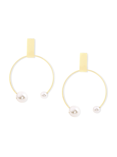 

20Dresses Gold-Toned Circular Hoop Earrings