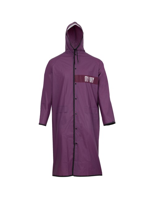 

Wildcraft Kids Purple Solid Rain Jacket