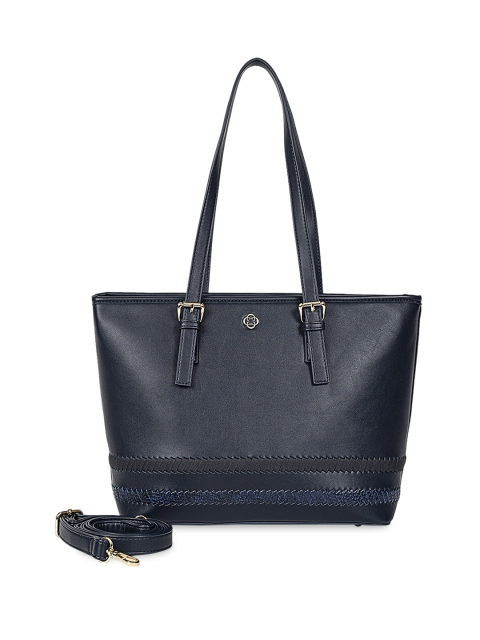 

CERIZ Navy Blue Solid Shoulder Bag