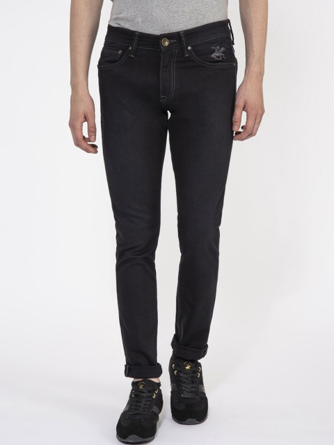 

Beverly Hills Polo Club Men Black Skinny Fit Low-Rise Clean Look Jeans