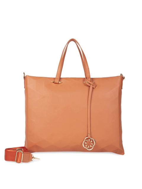 

CERIZ Women Orange Solid 15 inch Laptop Bag