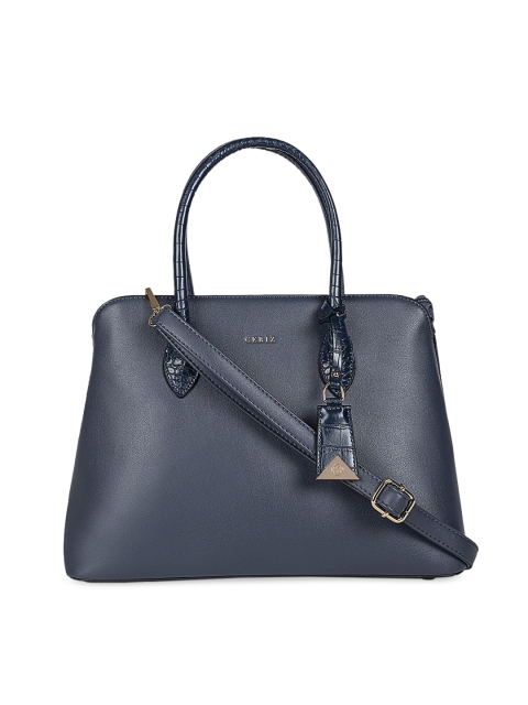 

CERIZ Blue Solid Shoulder Bag