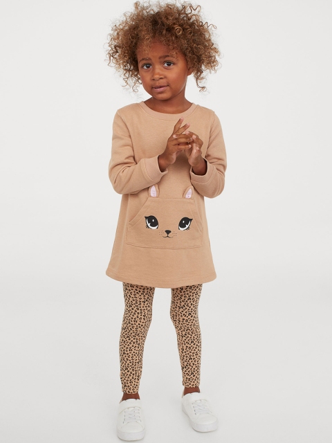 

H&M Girls Multicoloured 2-Piece Cotton Set, Multi