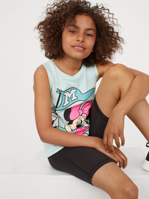 

H&M Girls Green & Black 2-Piece Sports Set
