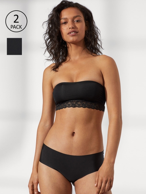 

H&M 2-pack hipster briefs, Black