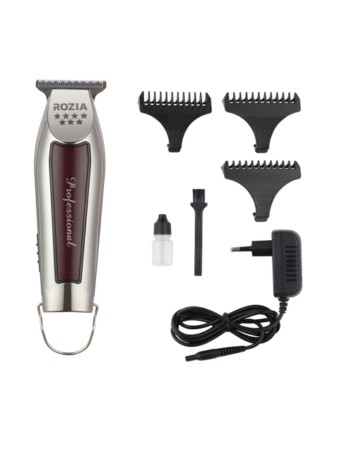 

Rozia T-Styler Precision Trimmer For Edging Beards & Mustaches ROZIA-HQ261, Silver