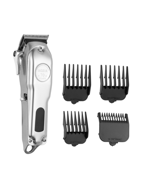 Rozia Hair And Beard Cordless Clippers & Trimmer ROZIA - HQ2208, Silver