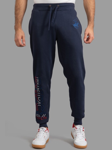 

Beverly Hills Polo Club Men Navy Blue Solid Joggers