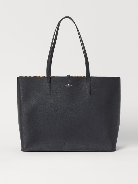 

H&M Women Black Tote Bag