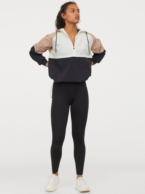 

H&M Women Black Sports Tights Shaping Waist
