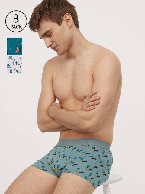 

H&M Men 3-pack Short Trunks, Multi