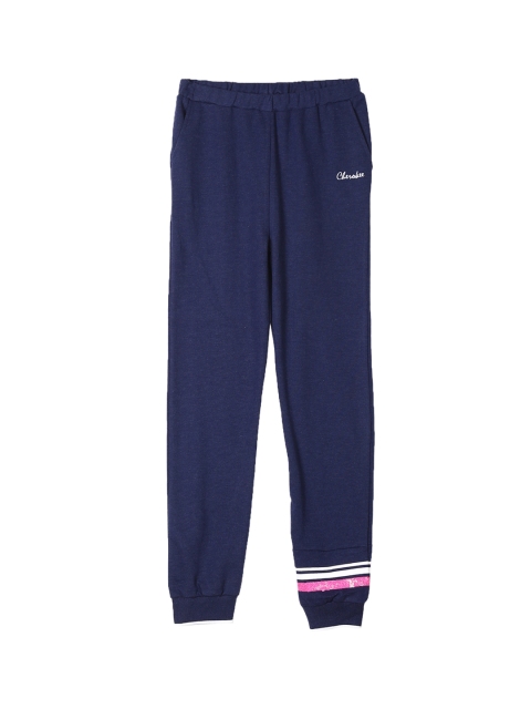 

Cherokee Girls Blue Heathered Straight-Fit Joggers
