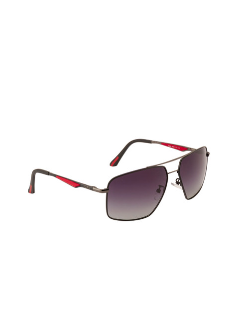 

Ted Smith Unisex Rectangle Sunglasses TS-S1626S, Purple