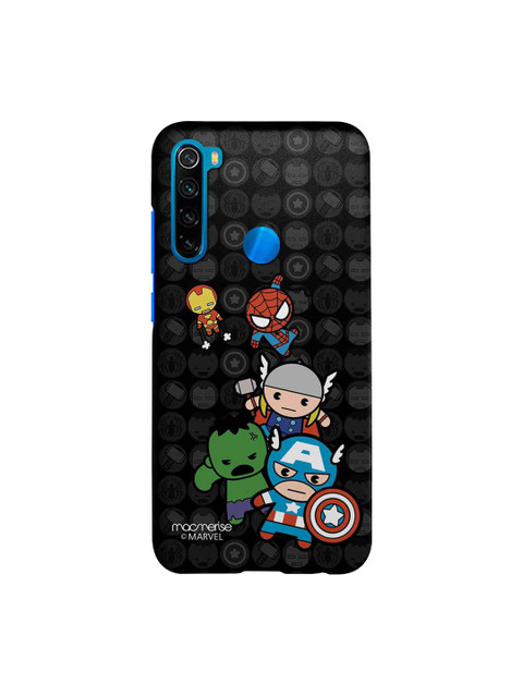 

macmerise Black & Blue Marvel Comics Kawaii Art Sublime Xiaomi Redmi Note 8 Back Case