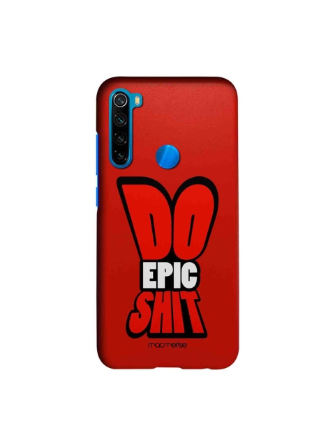 

macmerise Red & White Do Epic Shit Sublime Xiaomi Redmi Note 8 Back Case