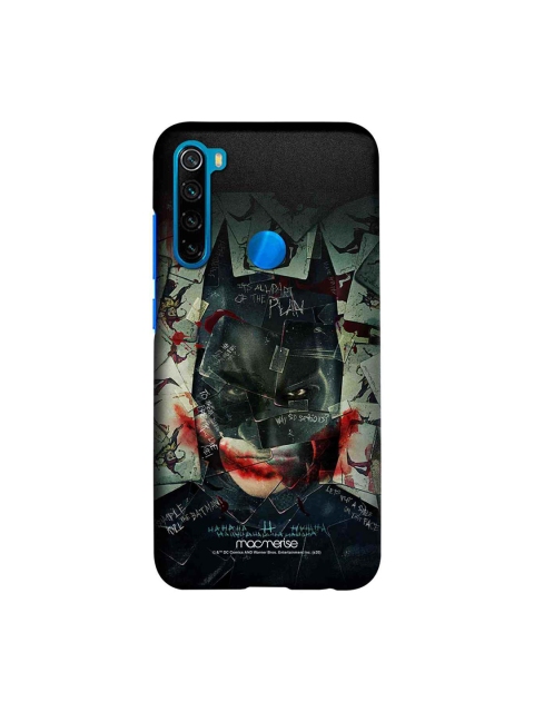

macmerise Black & Red DC Comics Bat Joker Graffiti Xiaomi Redmi Note 8 Back Case