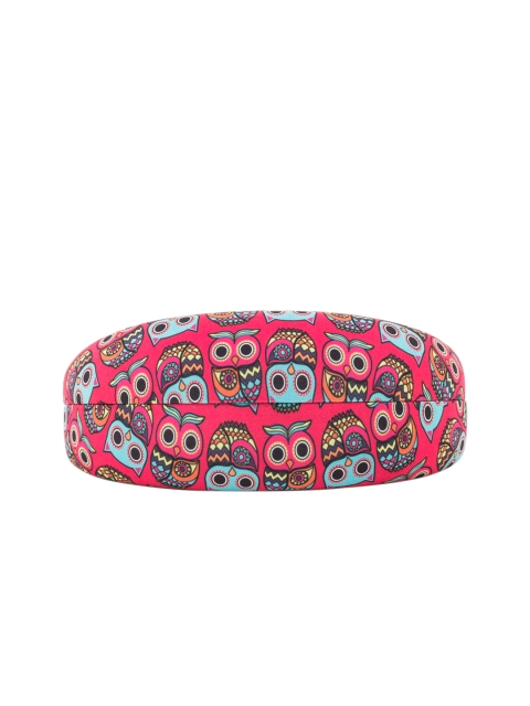 

Chumbak Multicoloured Owl Print Sunglass Case, Multi