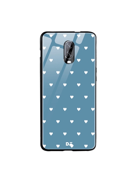 

DailyObjects Blue & White Blueberry Hearts Samsung Galaxy S10 Lite Glass Case