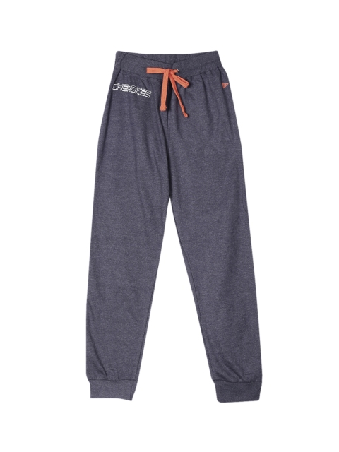 

Cherokee Girls Blue Solid Straight-Fit Joggers