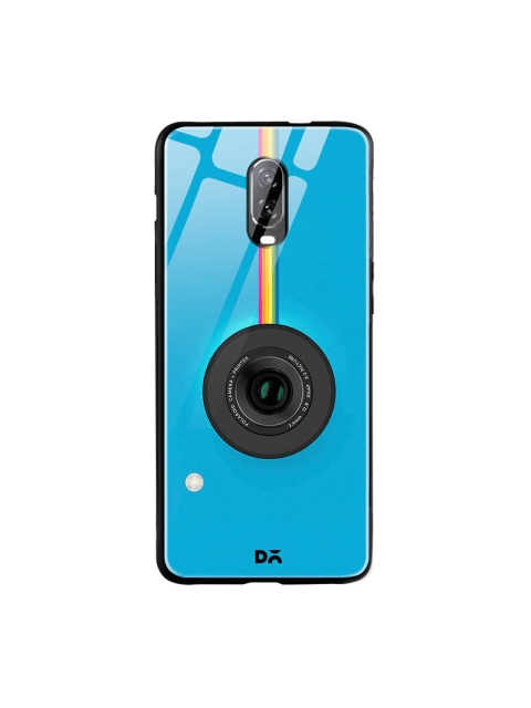 

DailyObjects Blue & Black Polaroid Camera OnePlus 6T Glass Mobile Case